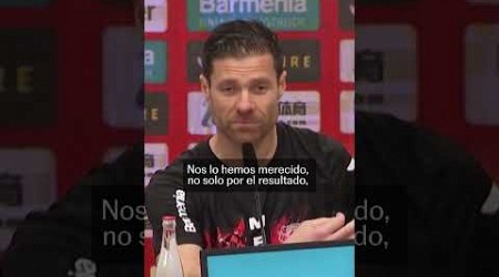 Xabi Alonso: &quot;El ganar por primera vez la Bundesliga sabe muy bien&quot; #shorts