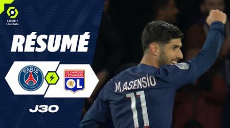 PARIS SAINT-GERMAIN - OLYMPIQUE LYONNAIS (4 - 1) - Résumé - (PSG - OL) / 2023-2024