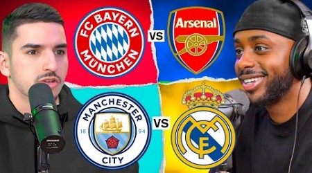 BAYERN 1-0 ARSENAL &amp; MAN CITY 1-1 (3-4 PENS) REAL MADRID | SDS LIVE WATCHALONG