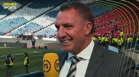 Brendan Rodgers reacts to Celtic&#39;s dramatic Scottish Cup Semi-Final win over Aberdeen