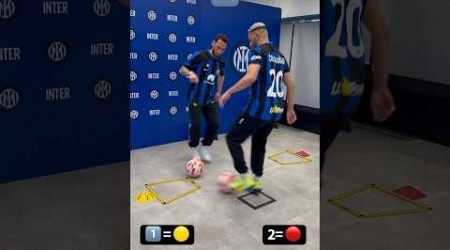 Dribbling challenge vs Inter Milan player Calhanoglu 