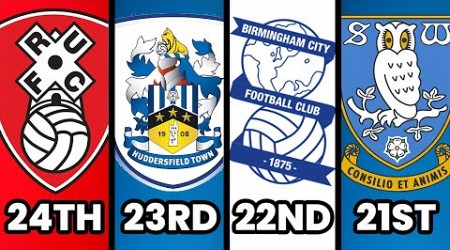 WHO IS BEING RELEGATED FROM THE CHAMPIONSHIP?