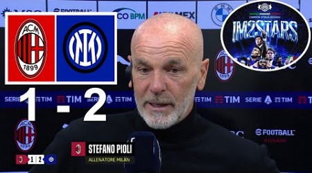 Stefano Pioli Intervista Post Milan 1 vs 2 Inter 22/04/2024