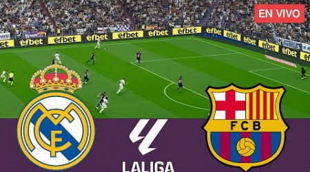 Real Madrid vs Barcelona EN VIVO. La Liga 23/24 Partido Completo - Videojuegos de Simulación