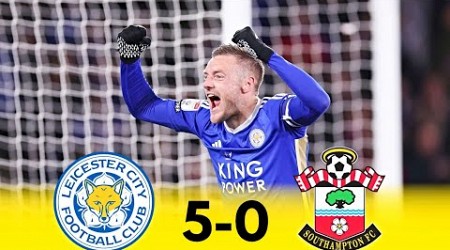 Leicester vs Southampton 5-0 Goals &amp; Highlights 2024