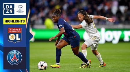 HIGHLIGHTS | Olympique Lyonnais vs. PSG -- UEFA Women&#39;s Champions League 2023-24 (Français)