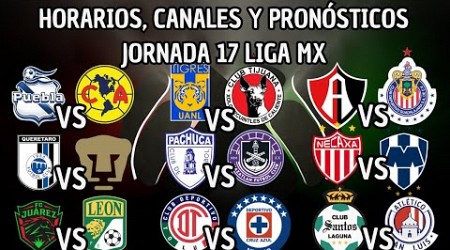 Horarios, Canales Y Posibles Resultados Jornada 17 Liga MX Donde Se Definen Los Clasificados