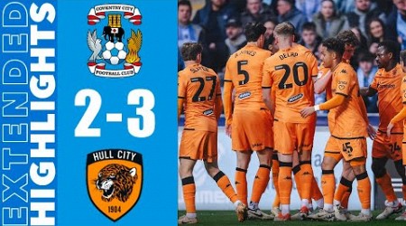 Coventry vs Hull City 2-3 Highlights Goals - EFL Championship 2023/2024