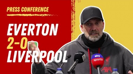 Everton 2-0 Liverpool | Jurgen Klopp Post-Match Press Conference