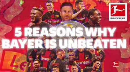 Why Leverkusen is STILL Unbeaten