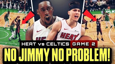 No Jimmy NO PROBLEM! Iba ka Coach Spo! Umulan ng 23 na 3 points! Heat vs Celtics Game 2 playoffs