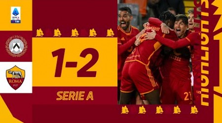CRISTANTEEEEEE! | Udinese 1-2 Roma | Serie A Highlights 2023-24