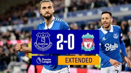EXTENDED PREMIER LEAGUE HIGHLIGHTS: EVERTON 2-0 LIVERPOOL
