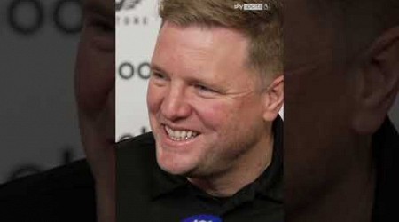 Eddie Howe reacts to Matt Ritchie getting his HGV licence 