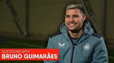 Bruno Guimarães Reveals The #1 Player He&#39;d Sign For Newcastle! | Rapid Fire Questions