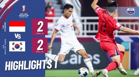 HIGHLIGHTS INDONESIA VS KOREA SELATAN | QF AFC U23 ASIAN CUP QATAR 2024