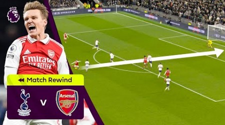 Spurs vs Arsenal | OG &amp; Ødegaard Long Range Goal! | Premier League Highlights