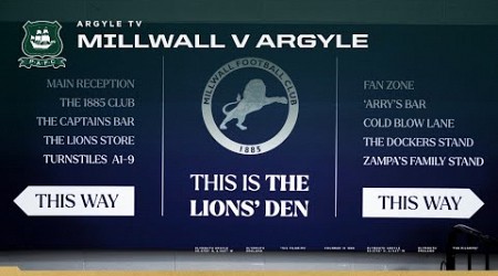 Millwall vs Argyle - Pre Match Show