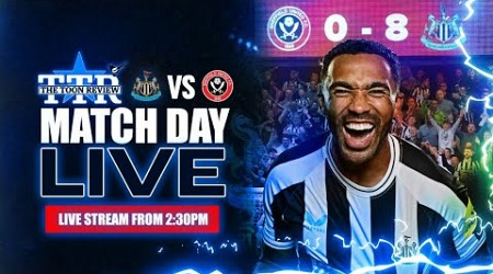 Newcastle United v Sheffield United | Matchday Live