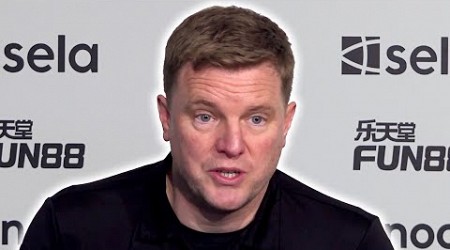 &#39;I WOULDN&#39;T swap Isak with anyone else IN THE WORLD!&#39; | Eddie Howe | Newcastle 5-1 Sheffield United