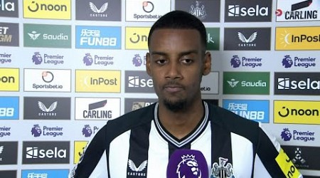 Alexander Isak Post Match Interview | Newcastle 5-1 Sheffield United