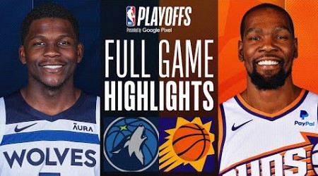 #3 TIMBERWOLVES at #6 SUNS | FULL GAME 3 HIGHLIGHTS | April 26, 2024