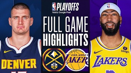 #2 NUGGETS at #7 LAKERS | FULL GAME 4 HIGHLIGHTS | April 27, 2024