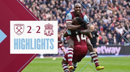 West Ham 2-2 Liverpool | Antonio Equaliser Secures Hammers Draw | Highlights