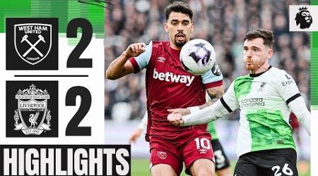 Robertson Scores But Reds Draw In London | West Ham 2-2 Liverpool | Highlights