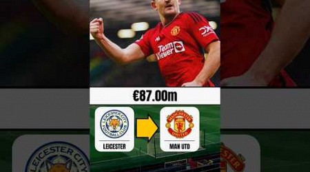 Harry Maguire Manchester united Transfer Value