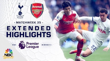 Tottenham Hotspur v. Arsenal | PREMIER LEAGUE HIGHLIGHTS | 4/28/2024 | NBC Sports