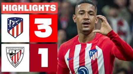 ATLÉTICO DE MADRID 3 - 1 ATHLETIC CLUB | RESUMEN LALIGA EA SPORTS