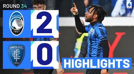 ATALANTA-EMPOLI 2-0 | HIGHLIGHTS | Lookman strikes in La Dea home win | Serie A 2023/24