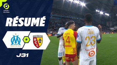 OLYMPIQUE DE MARSEILLE - RC LENS (2 - 1) - Résumé - (OM - RCL) / 2023-2024