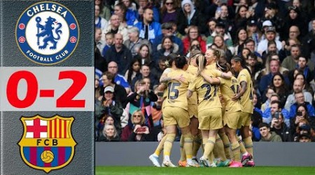 Chelsea vs Barcelona Highlights FULL MATCH | Women&#39;s Champions League 23/24 SF 2nd Leg | 4.27.2024
