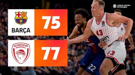 FC Barcelona - Olympiacos | EXCITING FINISH Playoffs Game 1 | 2023-24 Turkish Airlines EuroLeague