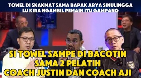 Bung towel di bully sama coach aji / jelang debat panas / timnas united