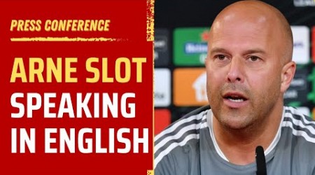 Arne Slot | Likely new Liverpool manager speaking in English