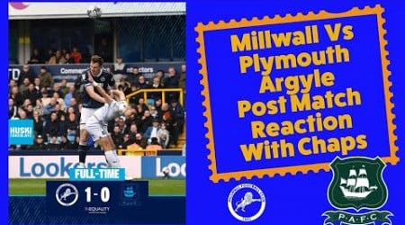 Millwall Vs Plymouth Argyle Post Match #Millwall #Plymouth