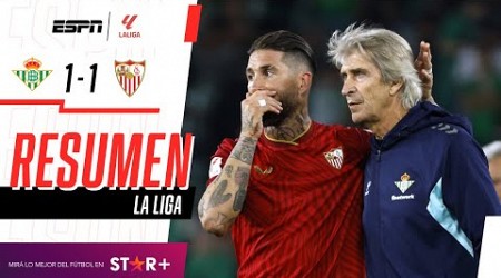 ¡EL DERBY DE SEVILLA FUE EMPATE EN EL BENITO VILLAMARÍN! | Betis 1-1 Sevilla | RESUMEN