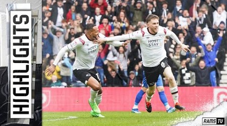 HIGHLIGHTS | Derby County Vs Carlisle United