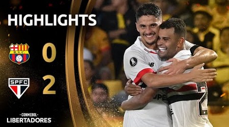 BARCELONA X SÃO PAULO | MELHORES MOMENTOS | CONMEBOL LIBERTADORES 2024