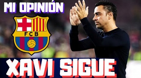 XAVI SEGUIRÁ EN EL BARCELONA. MI OPINIÓN.