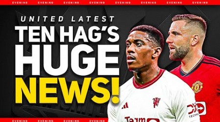 Ten Hag&#39;s SHOCK Team News! Man Utd News