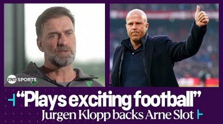 &#39;Liverpool deserve a manager full of energy &amp; knowledge&#39; - Jürgen Klopp heaps praise on Arne Slot 