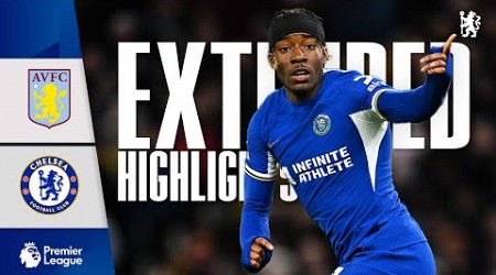 Aston Villa 2-2 Chelsea | MADUEKE &amp; GALLAGHER strikes earn point | Highlights - EXTENDED | PL 23/24