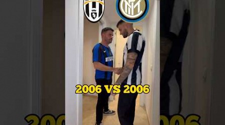 JUVENTUS 2006 VS INTER MILAN 2006 (Comparando Plantillas) #juventus #intermilan #juveinter #seriea