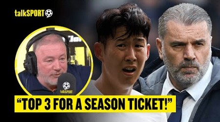 Ally McCoist DEFENDS Postecoglou&#39;s Style Of Play &amp; Names Spurs In TOP 3 Clubs For A Season Ticket! 