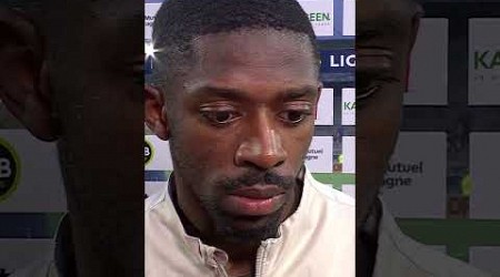 Ousmane Dembele veut devenir un goleador ⚽️