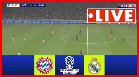 [LIVE] Bayern Munich vs Real Madrid | UEFA Champions League 23/24, Semifinal | Watch Match LIVE Now